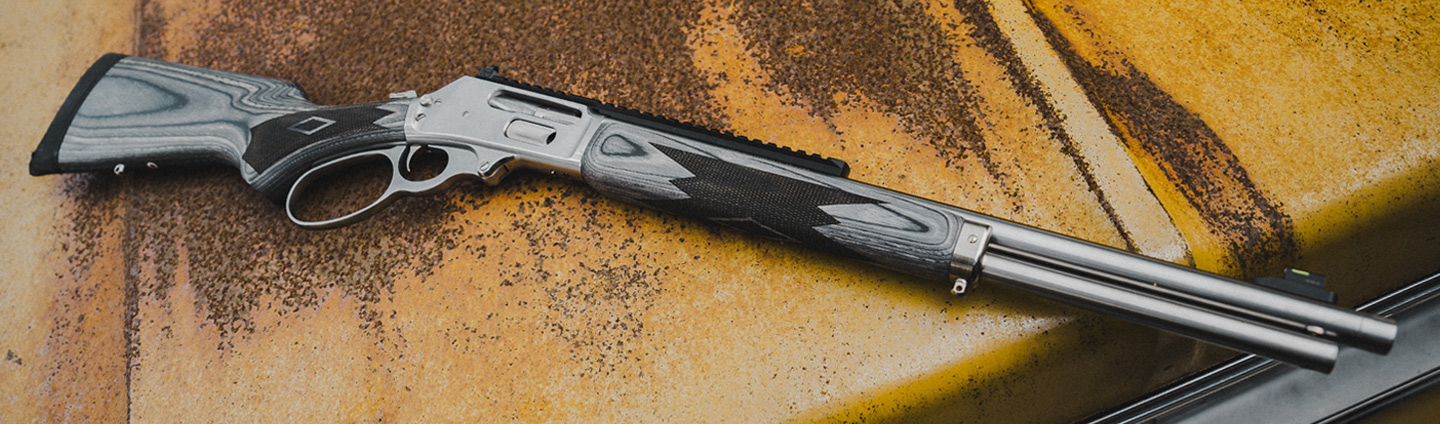 Marlin lever-action rifle